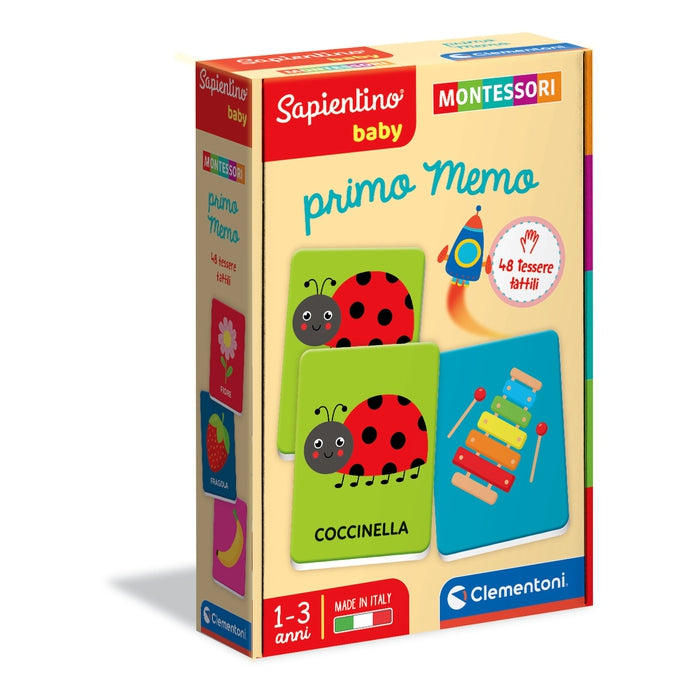 Sapientino Baby Montessori Carte Primo Memo