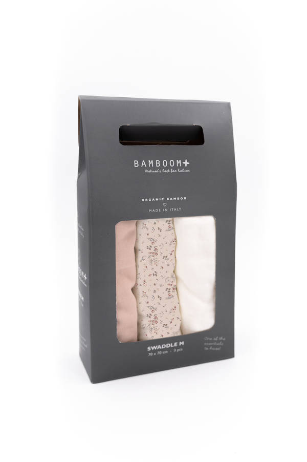 Swaddle Muslin M Bamboom 3pz