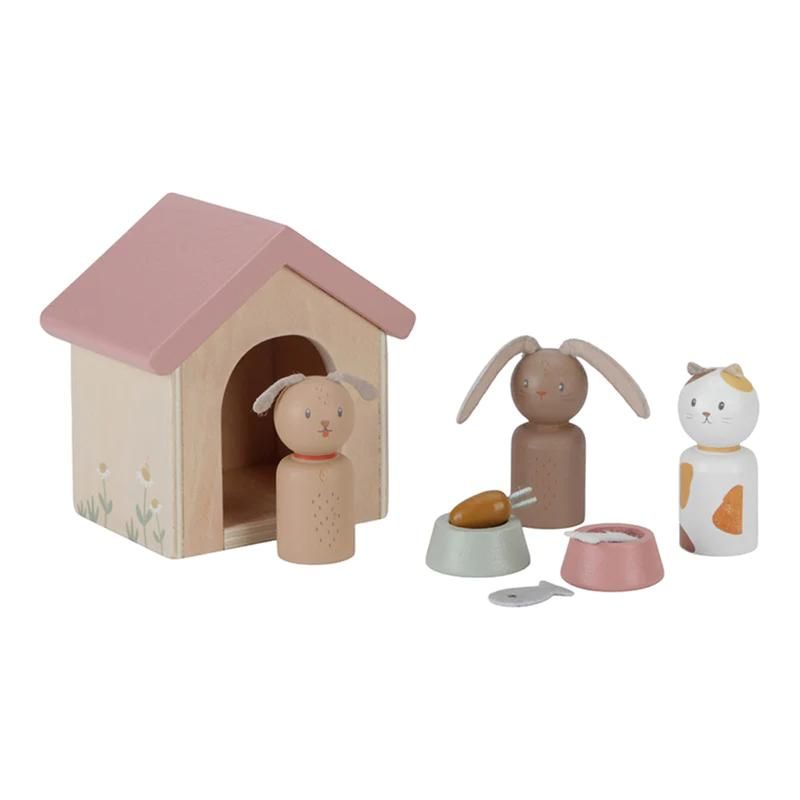 Set espansione Playset Pets per Casa delle Bambole Little Dutch