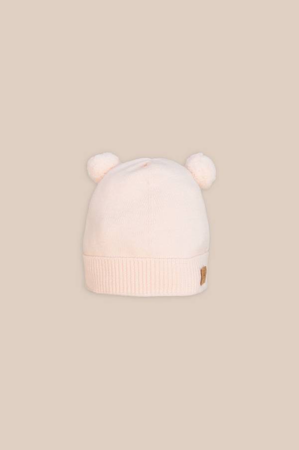 Cappellino a maglia con orecchie Bamboom Pink