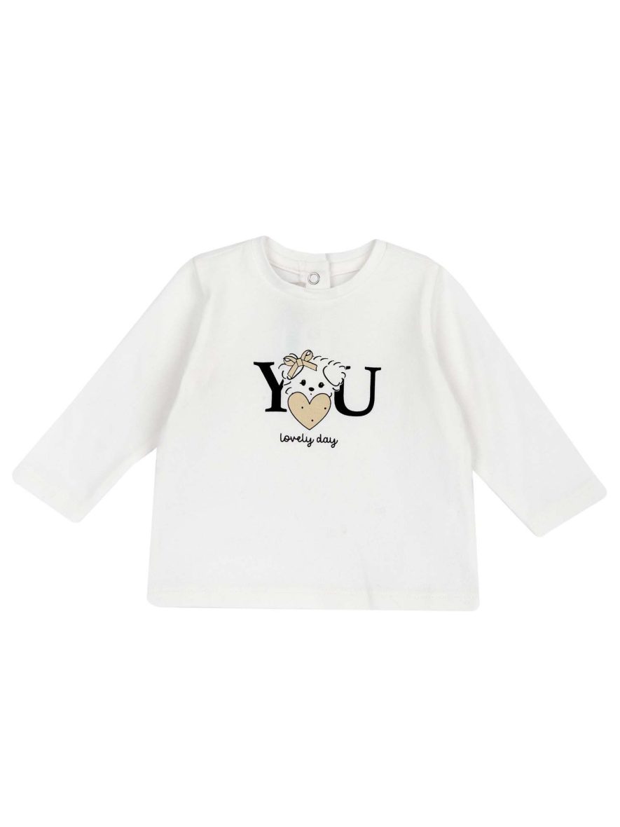 Maglia manica lunga con stampa Chicco