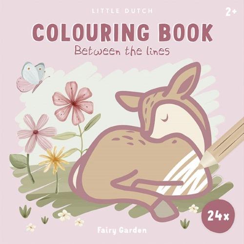 Coloring book Little Dutch Fairy Garden